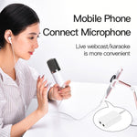 Adattatore splitter cuffie 3,5 mm per smartphone