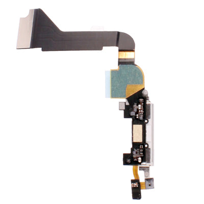 Charger Flex Cable with Rear Connector for iPhone 4, For iPhone 4