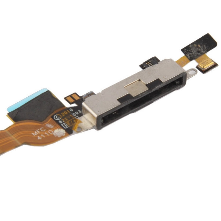 Charger Flex Cable with Rear Connector for iPhone 4, For iPhone 4