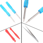 Set di strumenti di apertura e riparazione JIAFA per iPhone 6 / iPhone 5 e 5S e 5C / iPhone 4 e 4S, 7 in 1