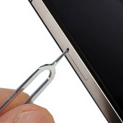 Strumento chiave per espulsione supporto vassoio scheda SIM da 100 pezzi per iPhone, Galaxy, Huawei, Xiaomi, HTC e altri smartphone, 100 PCS Pin Key Tool