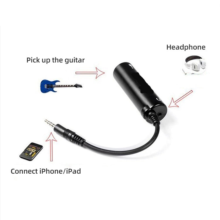 Adattatore interfaccia chitarra per iPhone, iPad, iPod