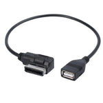Cavo adattatore audio digitale multimediale da AMI a USB per Audi, AMI to USB Adapter Cable
