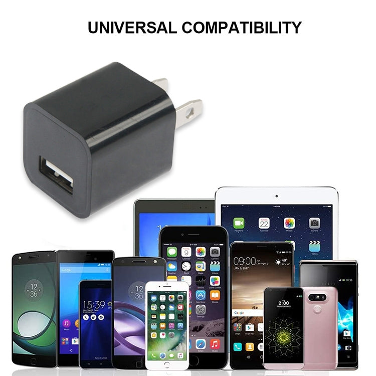 Caricatore USB con presa americana compatibile cavi USB