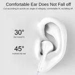 Auricolare stereo 3,5 mm con controllo filo per Android PC