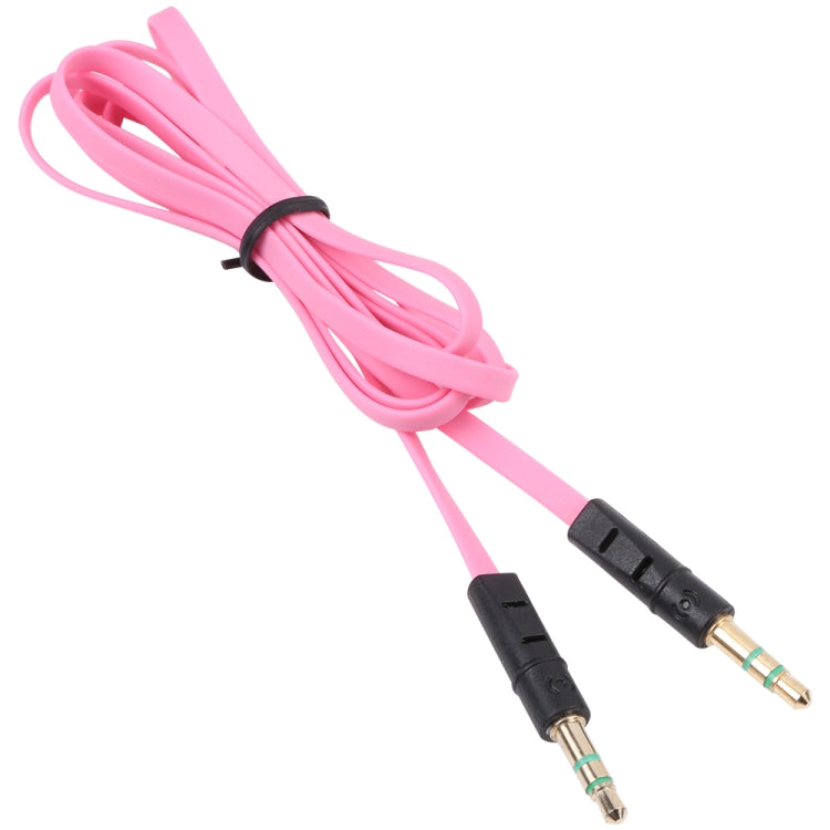Cavo per auricolari jack stile Noodle da 3,5 mm per iPhone 5 / iPhone 4 e 4S / 3GS / 3G / iPad 4 / iPad mini / mini 2 Retina / Nuovo iPad / iPad 2 / Touch / MP3, Lunghezza: 1 m