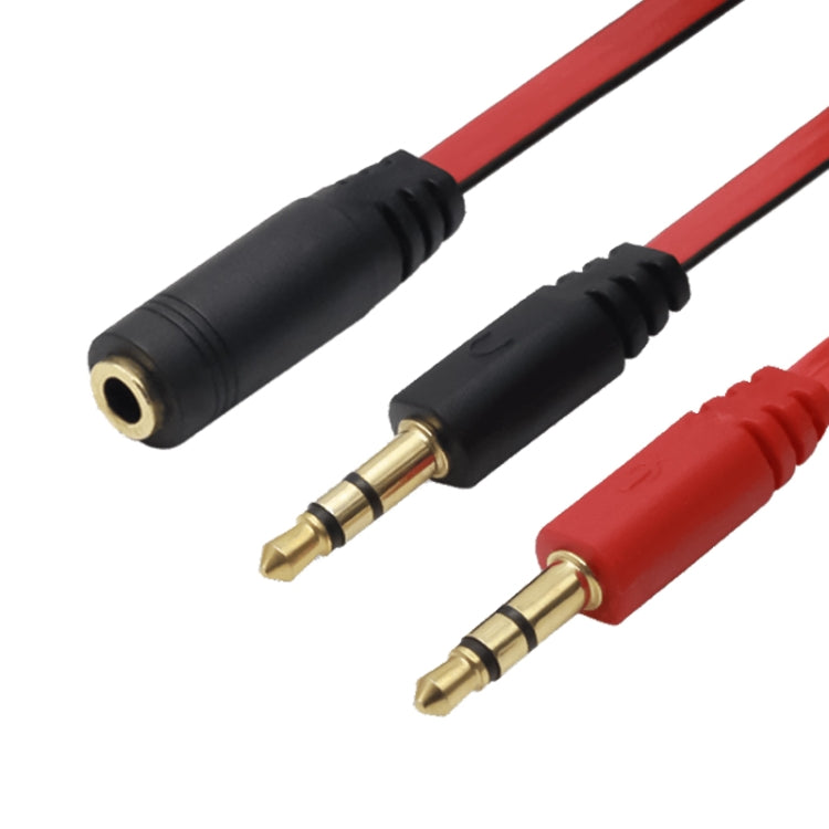 Microfono jack da 3,5 mm stile Noodle + cavo per auricolari per PC/laptop, lunghezza: 22 cm