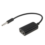 Cavo audio stereo 3,5 mm maschio a 2 femmine