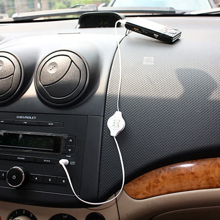 Cavo audio Aux retrattile 3,5 mm per smartphone e tablet