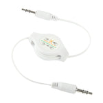 Cavo audio Aux retrattile 3,5 mm per smartphone e tablet