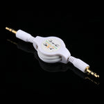 Cavo audio Aux retrattile 3,5 mm maschio-maschio