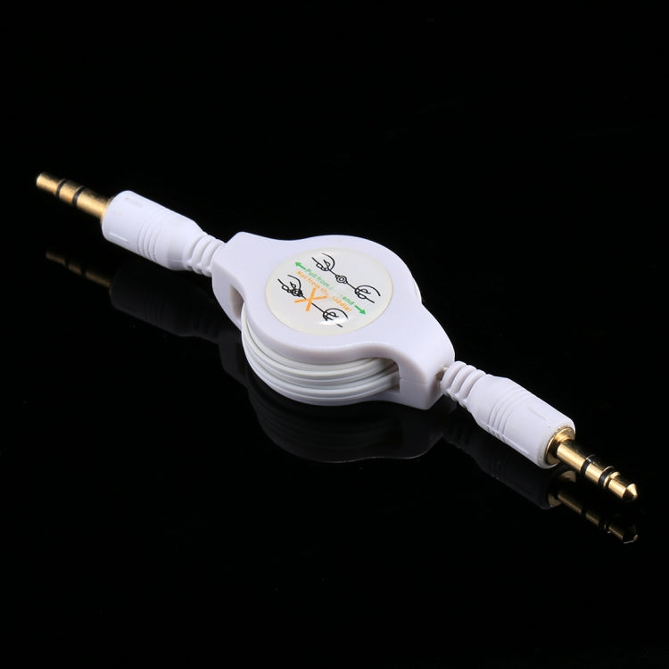 Cavo audio Aux Cavo retrattile maschio-maschio da 3,5 mm, compatibile con telefoni, tablet, cuffie, lettore MP3, stereo per auto/casa e altro, lunghezza: da 11 cm a 80 cm