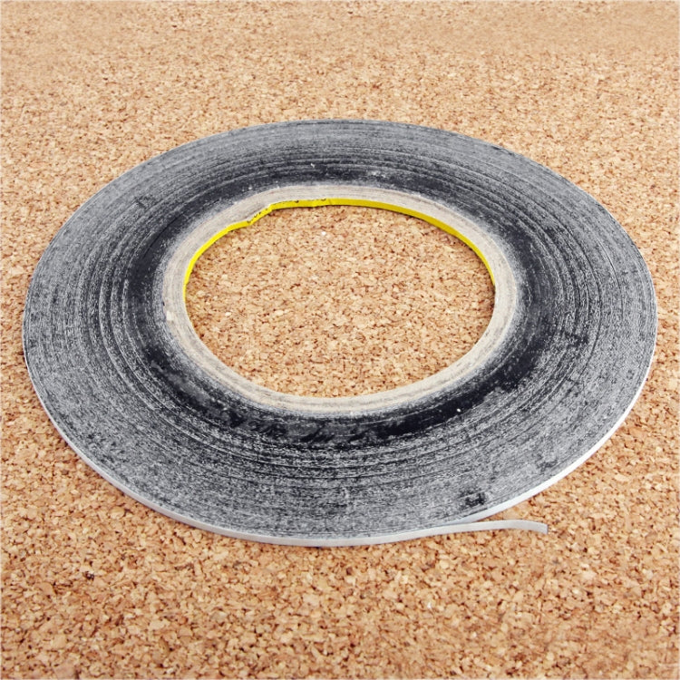 Nastro adesivo biadesivo da 2 mm per la riparazione del pannello touch del telefono cellulare iPhone / Samsung / HTC, lunghezza: 50 m, 2mm Black, 2mm White