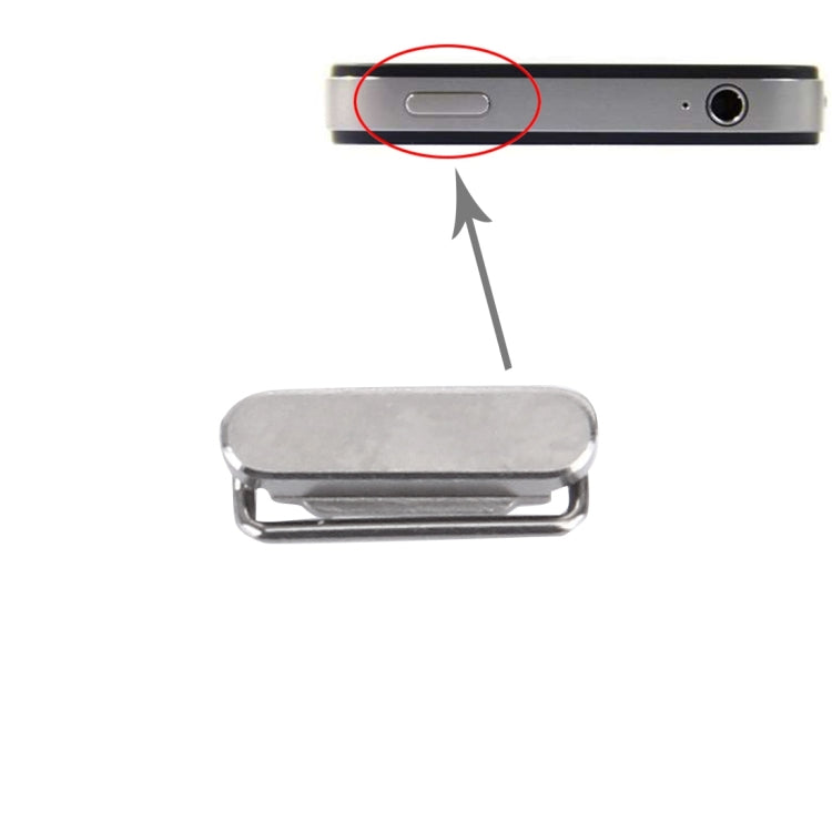 Original Power On/Off Lock Button with Power Key for iPhone 4S, For iPhone 4S (ON/OFF)