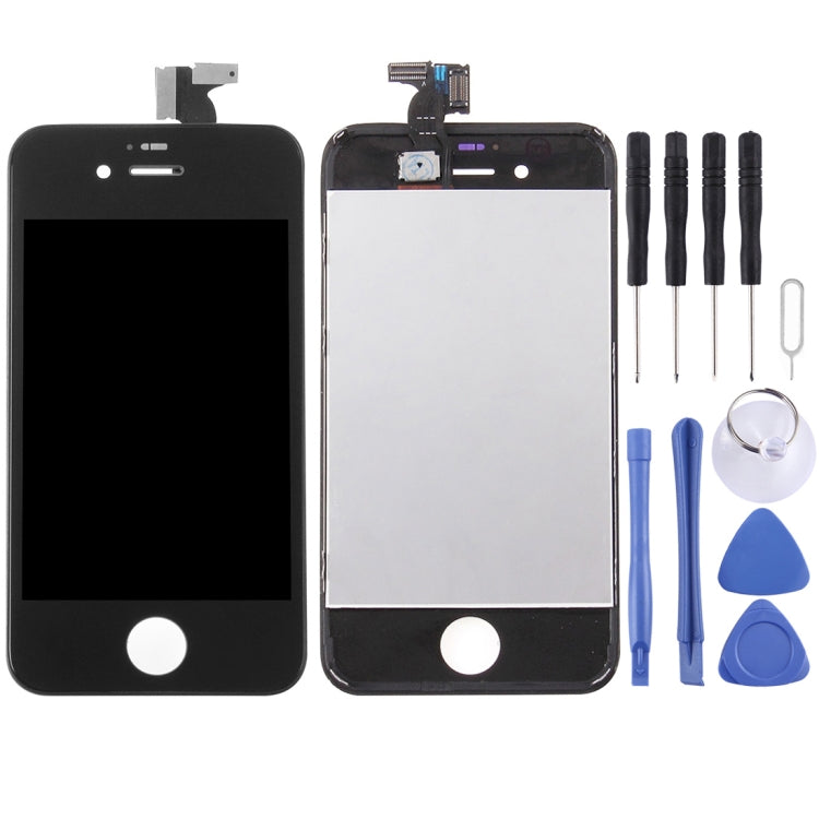 Digitizer assembly (LCD + frame + touch pad) for iPhone 4S, For iPhone 4S (White), For iPhone 4S (Black)