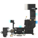 2 in 1 Flex Cable for iPhone 5C (Charger with Original Connector + Original Headphone Audio Jack Ribbon), For iPhone 5C