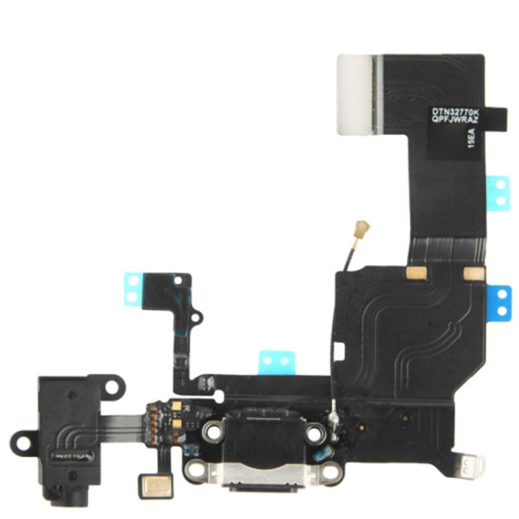2 in 1 Flex Cable for iPhone 5C (Charger with Original Connector + Original Headphone Audio Jack Ribbon), For iPhone 5C