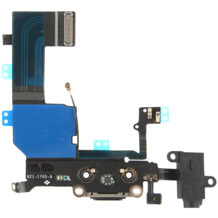 2 in 1 Flex Cable for iPhone 5C (Charger with Original Connector + Original Headphone Audio Jack Ribbon), For iPhone 5C