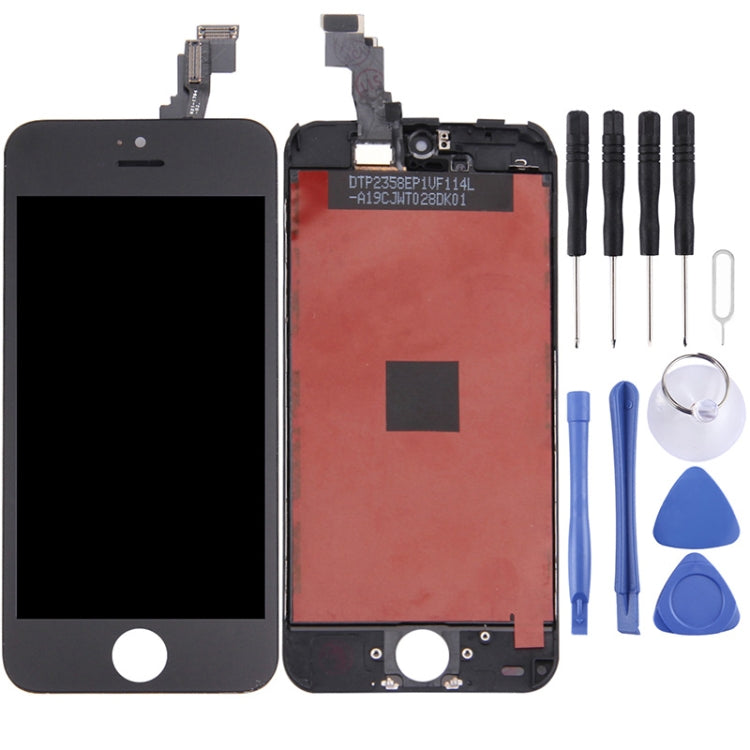 Schermo LCD e digitalizzatore assemblato completo con cornice per iPhone 5C, i5C