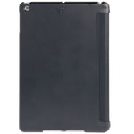 Cover in pelle 3 pieghe Custodia in plastica satinata con supporto e funzione di sospensione/sveglia per iPad Air