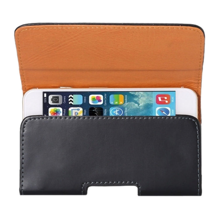 Custodia in pelle/marsupio verticale con texture Crazy Horse con stecca posteriore per iPhone 5S