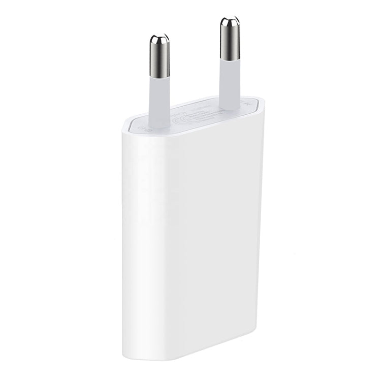 Adattatore per caricabatterie USB con presa UE 5 V / 1 A per iPhone, Galaxy, Huawei, Xiaomi, LG, HTC e altri smartphone, dispositivi ricaricabili
