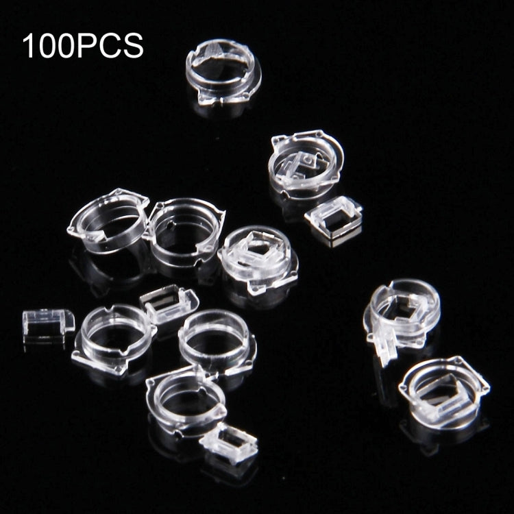 100pcs Clear Plastic Camera Lens Frame for iPhone 5, 5S and 5C, 100pcs Camera Frame