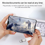 Kit connessione USB OTG 10 cm per iPad e dispositivi USB