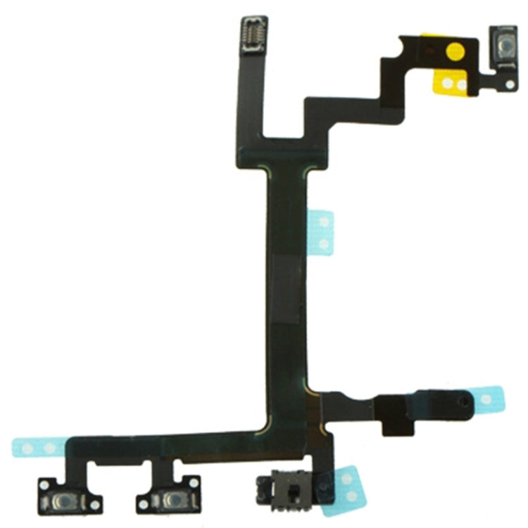 Original Switch Flex Cable (Power Button, Volume Button and Silent Switch Keypad) for iPhone 5, For iPhone 5