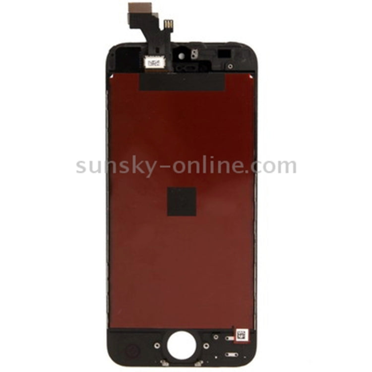 Gruppo digitalizzatore (LCD originale + cornice LCD + touch pad) per iPhone 5, For iPhone 5 Black, For iPhone 5 White, For 5