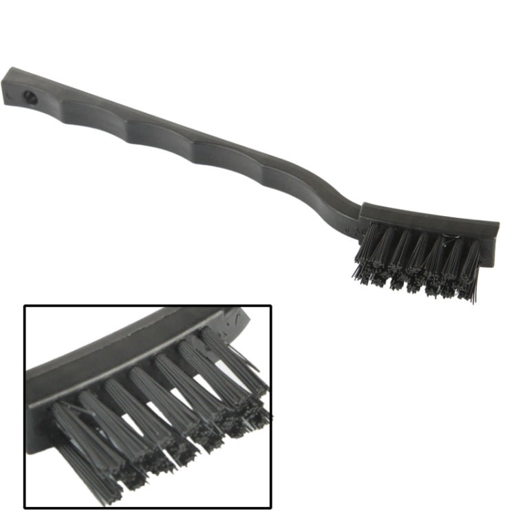 17.5cm Curved Anti-Static Brush for Electronic Components, Length: 17.5cm Black