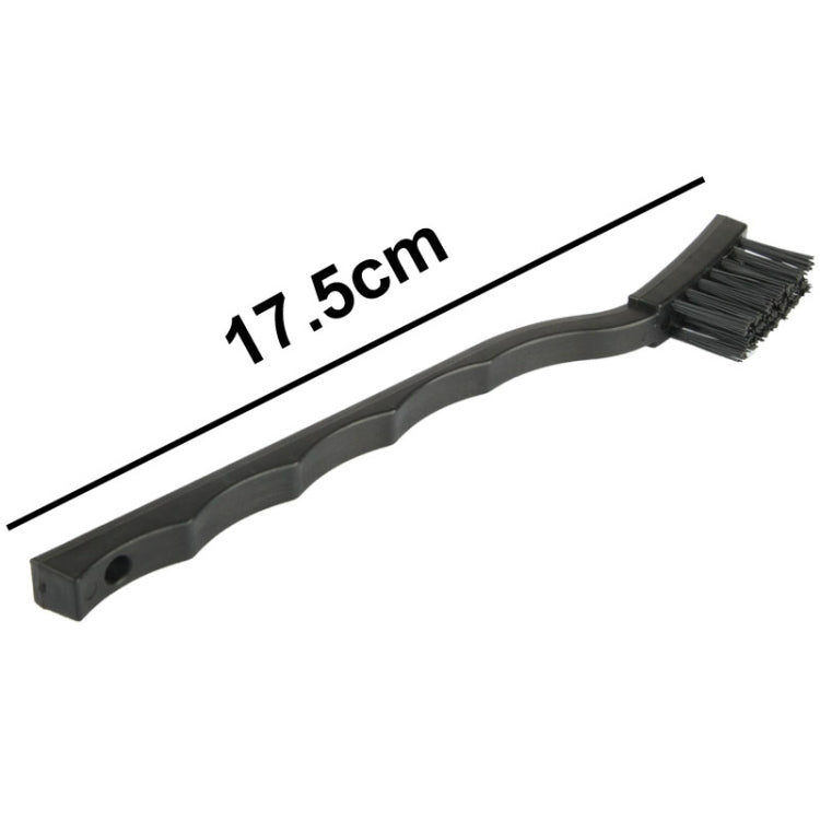 17.5cm Curved Anti-Static Brush for Electronic Components, Length: 17.5cm Black