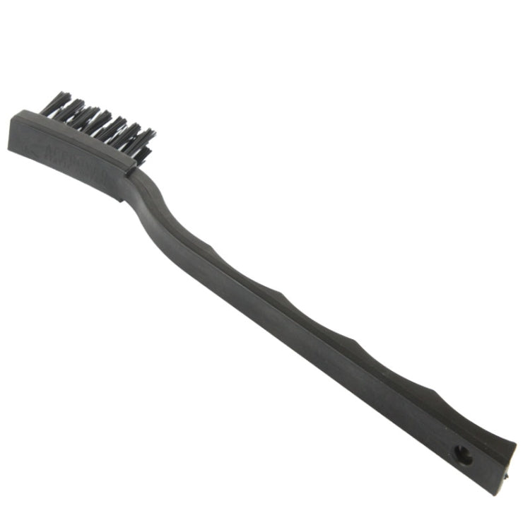 17.5cm Curved Anti-Static Brush for Electronic Components, Length: 17.5cm Black