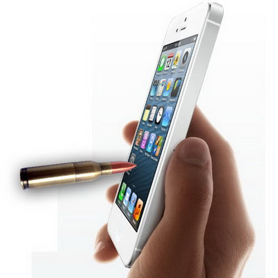 Pellicola protettiva in vetro temperato per iPhone 5/5S/5C