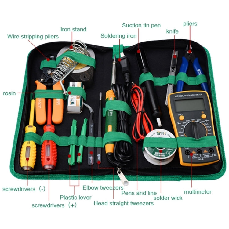 BEST BST-113 16 in 1 Home Use Multi-Purpose Repair Tool Set for Laptop, BST-113