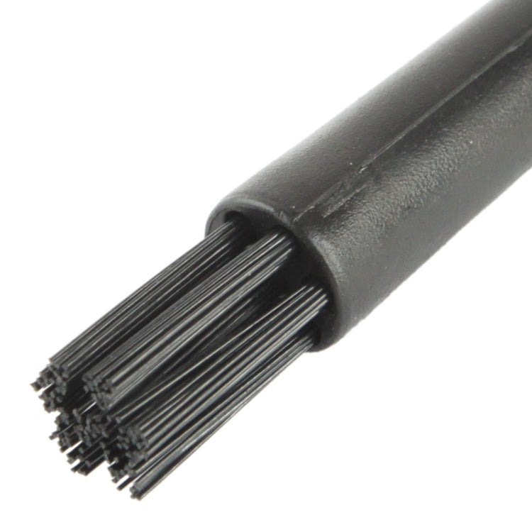 7-spoke round handle anti-static cleaning brush for electronic components, length: 12.2cm, Length: 12.2cm