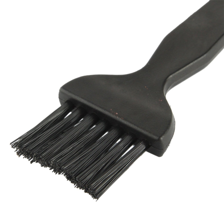 Anti-static cleaning brush with 7 spoke flat handle for electronic components, Length: 14cm, Length: 14cm