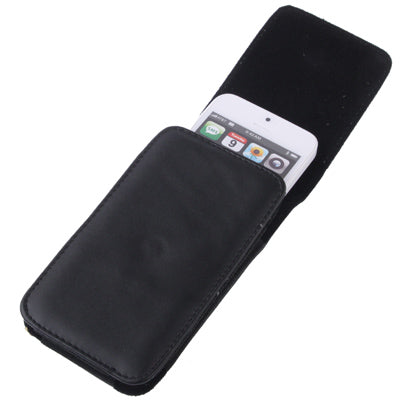 Custodia in pelle con clip per iPhone 5 e 5S