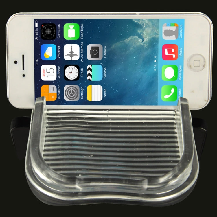 Cuscinetto/supporto in gel di silicone adesivo magico antiscivolo per cruscotto dell'auto per iPhone 5 e 5S / iPhone 4 e 4S, 8, 5, 4, For iPhone, Galaxy, Sony, Lenovo, HTC, Huawei, and other Smartphones(Transparent), 7                                  ...