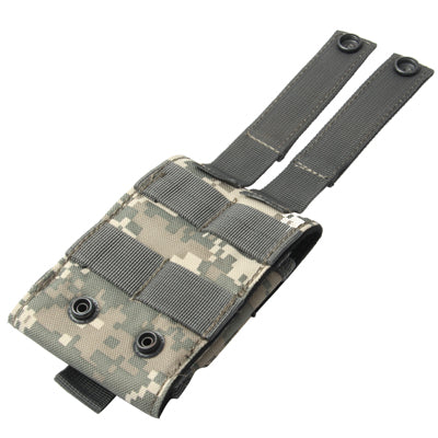 Camouflage Army Combat Travel Utility Gancio e anello di chiusura Marsupio Marsupio per cellulare Soldi