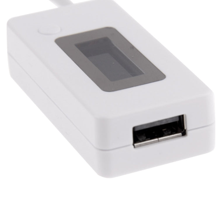 Mini Mobile Power Capacity Tester KCX-017, USB Voltage-KCX-017 White