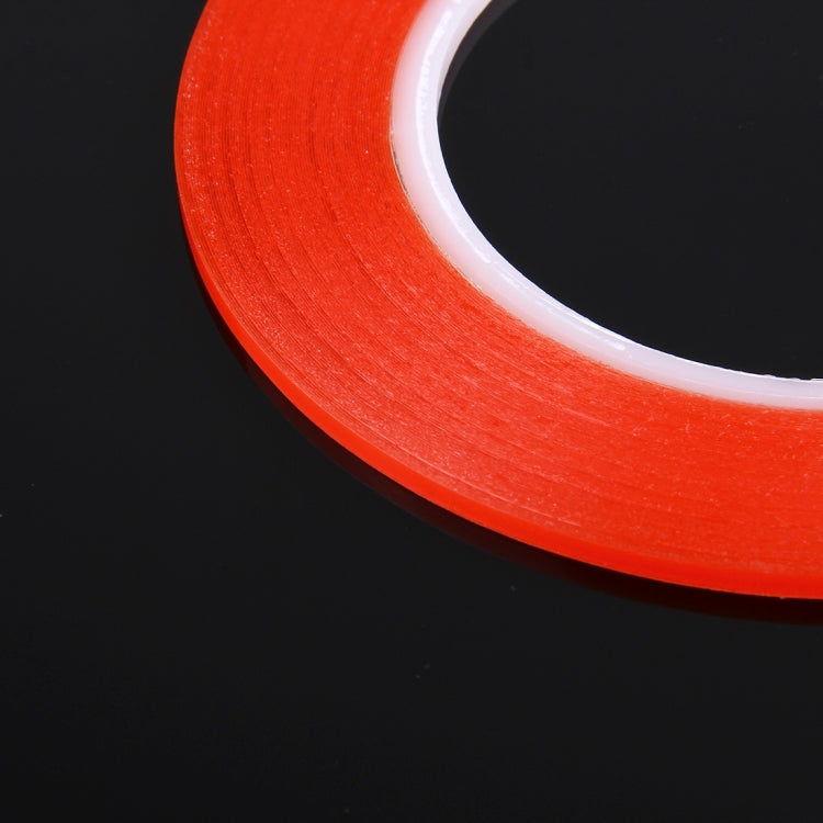 Nastro adesivo biadesivo da 3 mm di larghezza per la riparazione del pannello touch del telefono cellulare iPhone/Samsung/HTC, lunghezza: 25 m (rosso), Width: 3mm(Red)