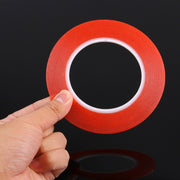 Nastro adesivo biadesivo da 3 mm di larghezza per la riparazione del pannello touch del telefono cellulare iPhone/Samsung/HTC, lunghezza: 25 m (rosso), Width: 3mm(Red)