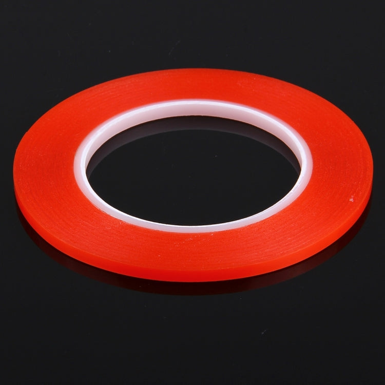 Nastro adesivo biadesivo da 5 mm di larghezza per la riparazione del pannello touch del telefono cellulare iPhone/Samsung/HTC, lunghezza: 25 m, Width: 5mm(Red)