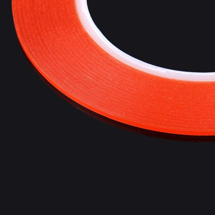 Nastro adesivo biadesivo da 2 mm di larghezza per la riparazione del pannello touch del telefono cellulare iPhone/Samsung/HTC, lunghezza: 25 m (rosso), Width: 2mm(Red)