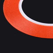 Nastro adesivo biadesivo da 1 mm di larghezza per la riparazione del pannello touch del telefono cellulare iPhone/Samsung/HTC, lunghezza: 25 m, Width: 1mm(Red)