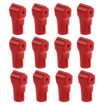 Gancio per display in ABS rosso da 12 pezzi