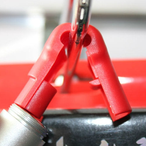 Gancio per display in ABS rosso da 12 pezzi
