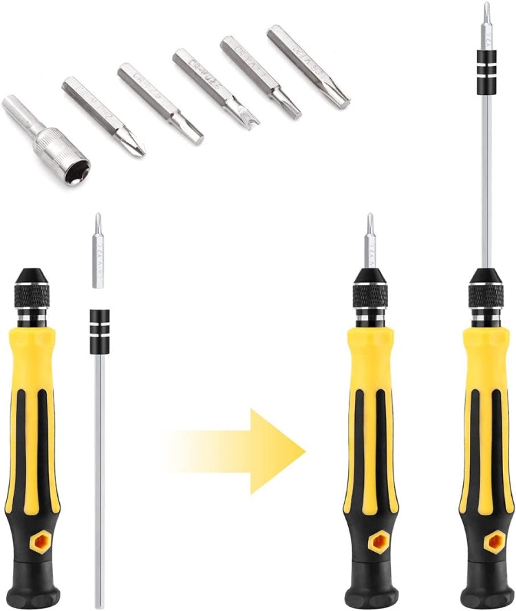 6089, set di strumenti di riparazione per cacciaviti 45 in 1, 45 in 1 (6089)