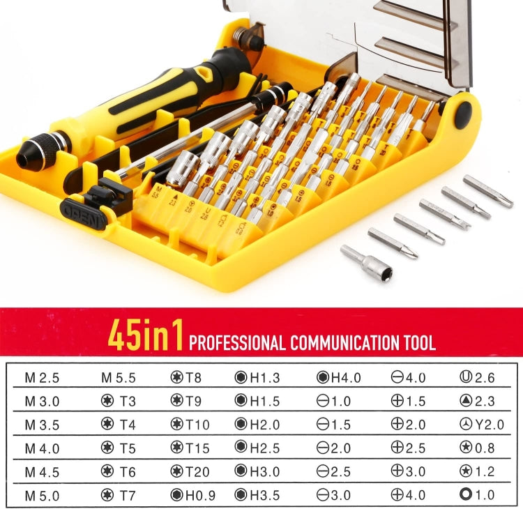 6089, 45 in 1 Screwdriver Repair Tool Set, 45 in 1 (6089)